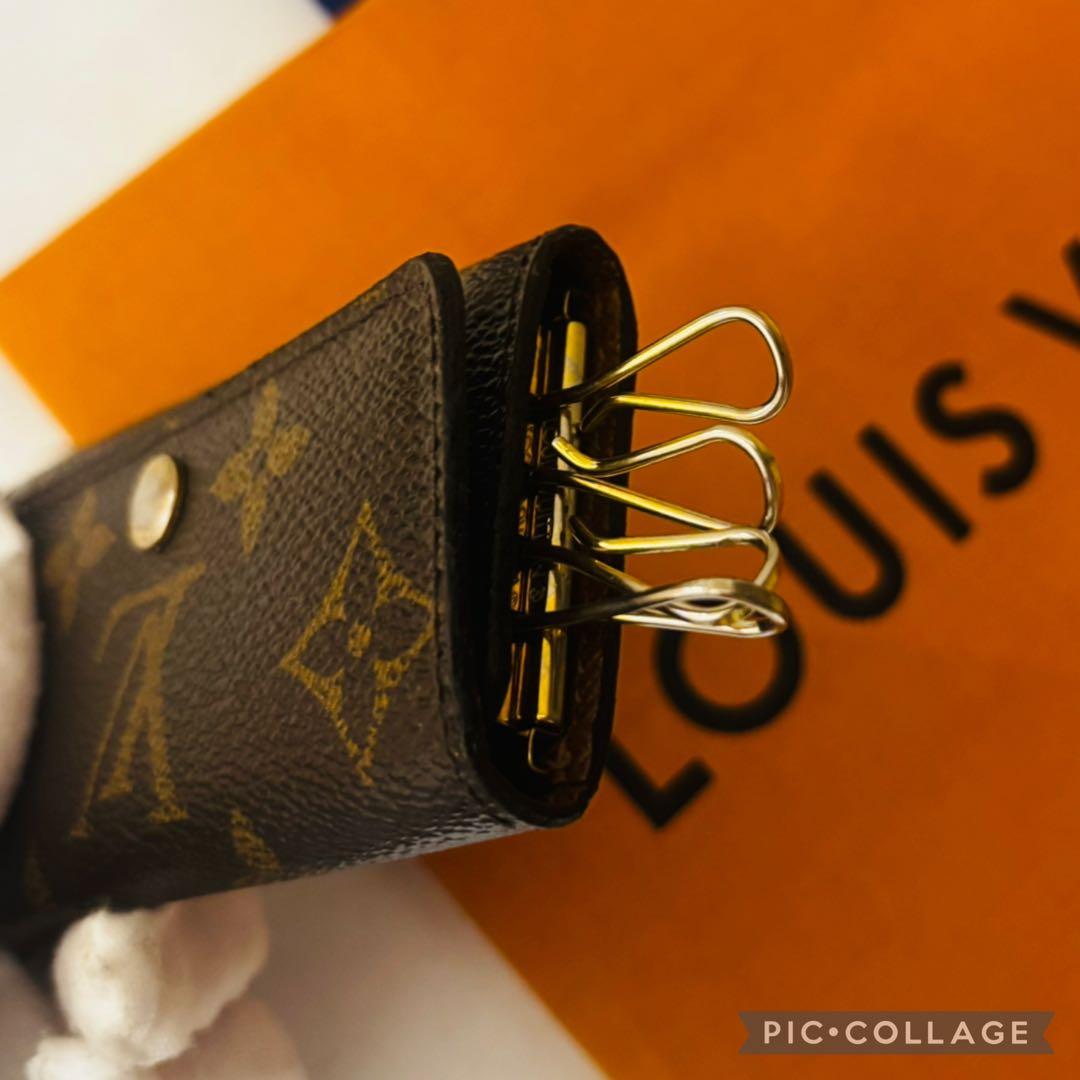 限界値下げ　極上美品　ルイヴィトン　モノグラム　四連　キーケース　袋付き