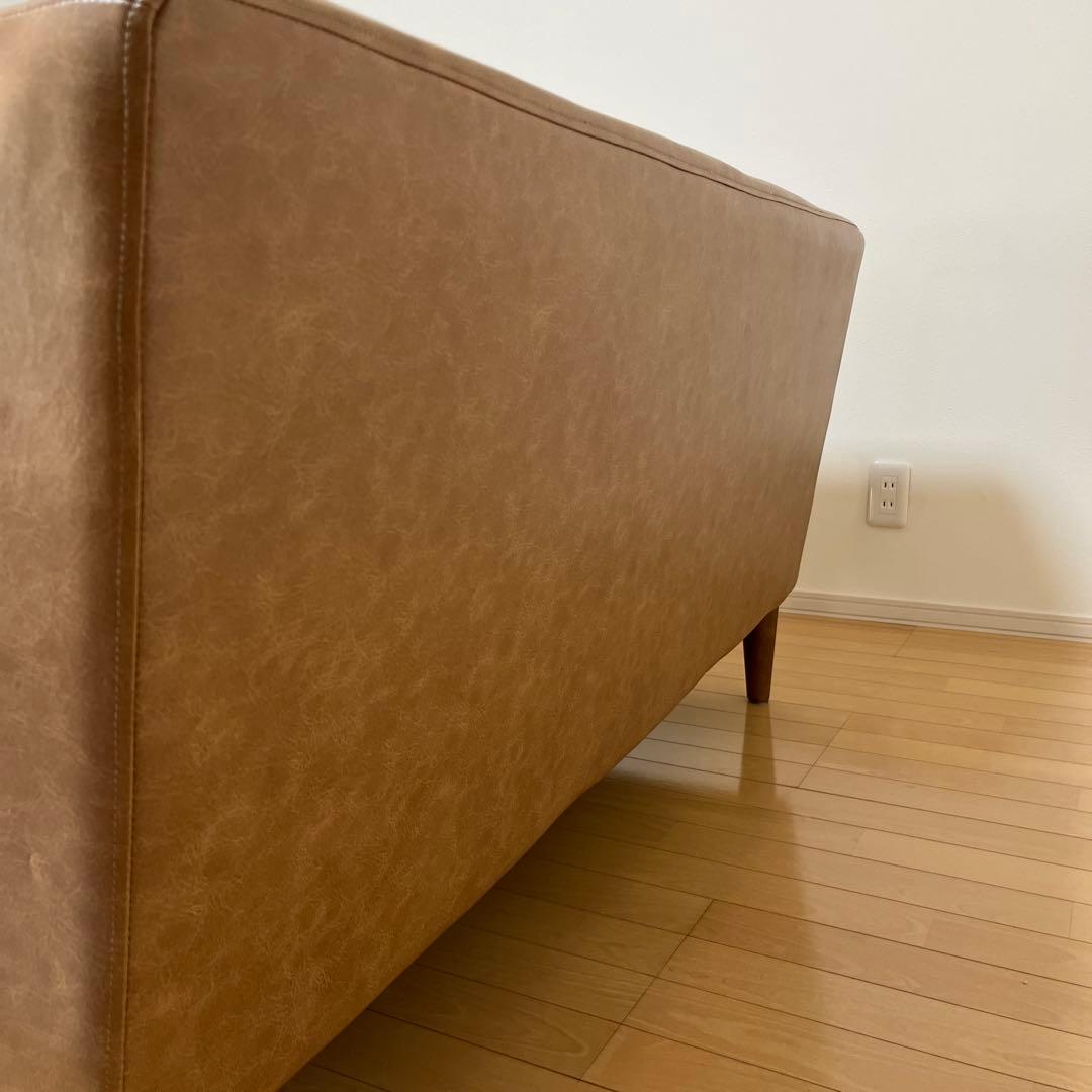 【niko and...】ソファカウチR/クラシックダイナーシリーズ　ベージュ