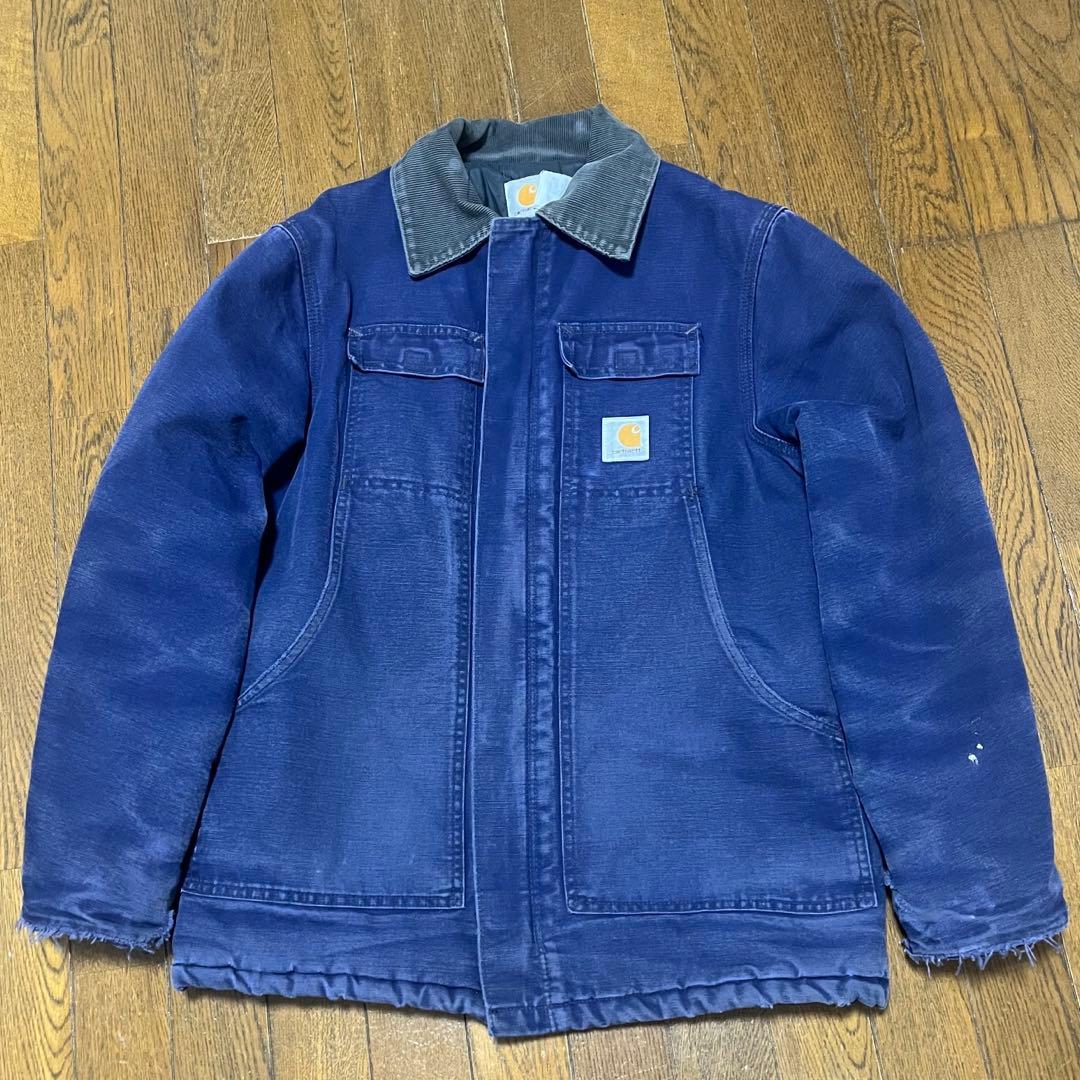carhartt 90s トラディショナルコート　鬼フェード　ハチノス