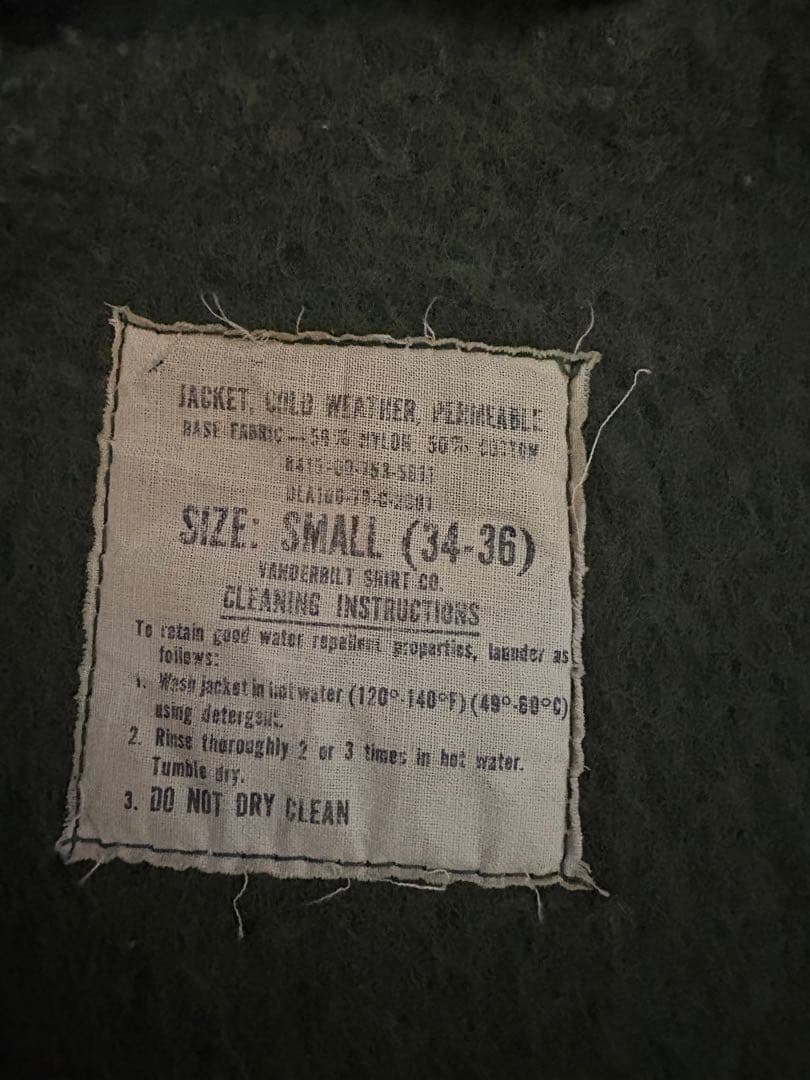 希少 70s A-2 デッキジャケットSサイズ US NAVY A2