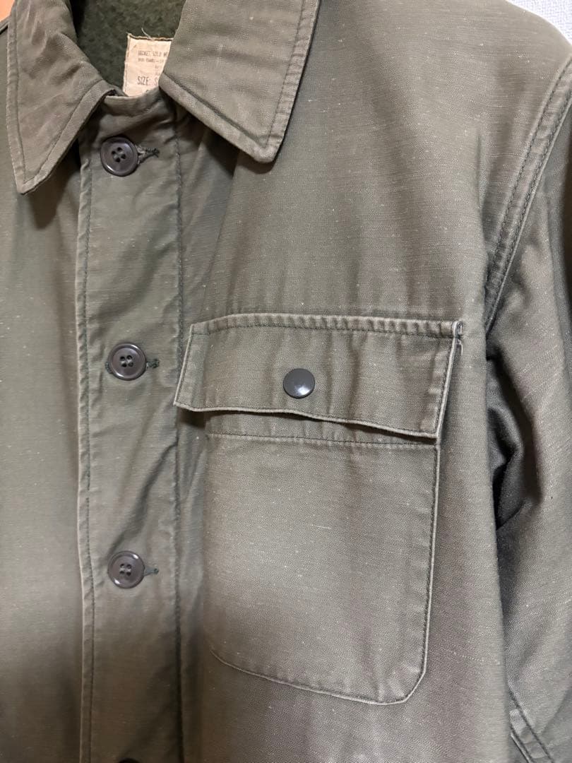 希少 70s A-2 デッキジャケットSサイズ US NAVY A2