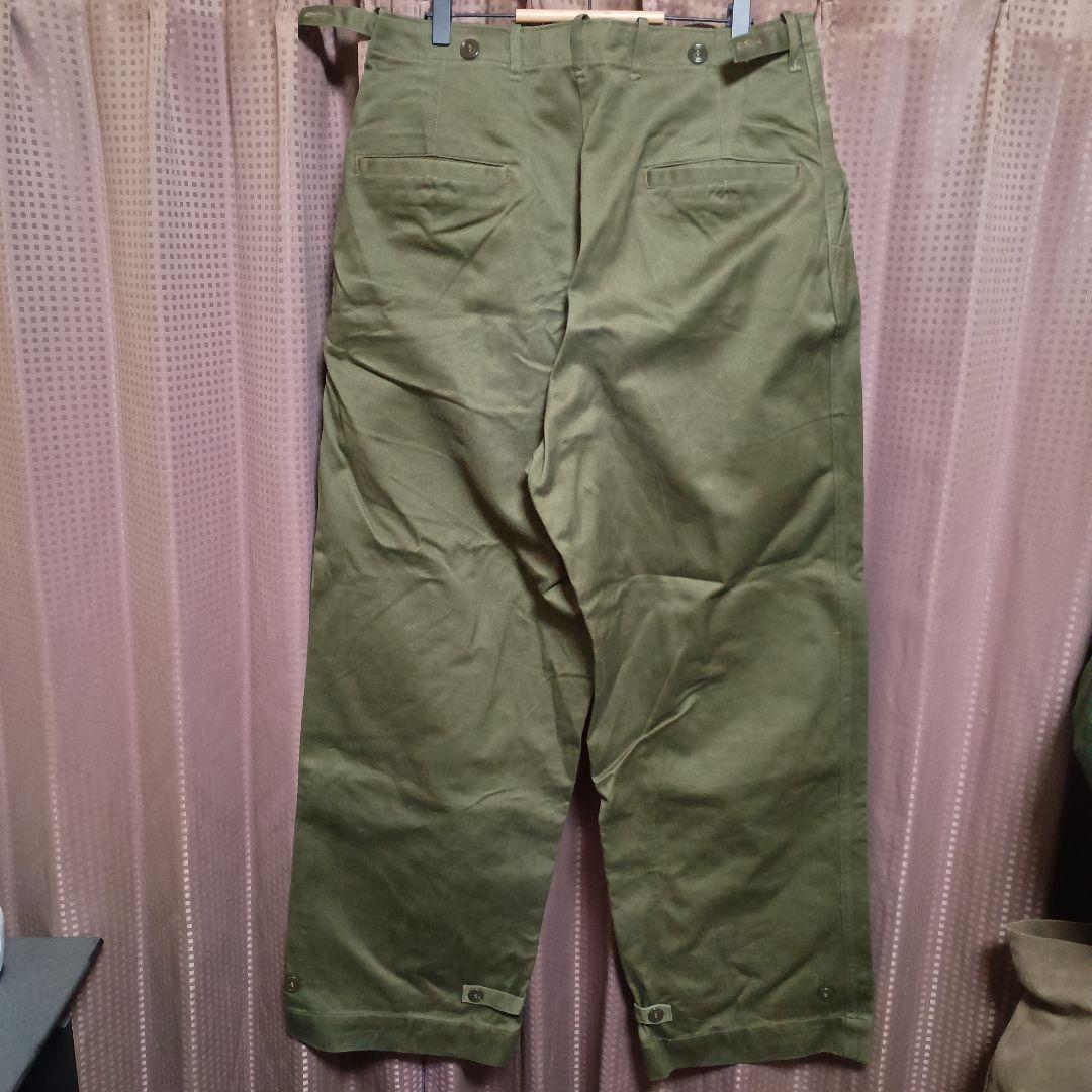 【あいすけ様】ノルウェー軍 チノパン W34 vintage