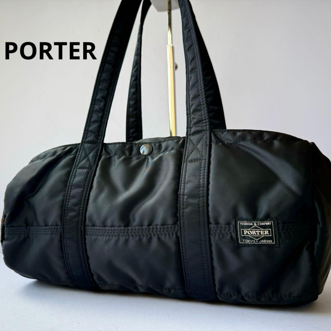 希少　PORTER ポーター　タンカー ダッフルバッグ ミニボストン 黒