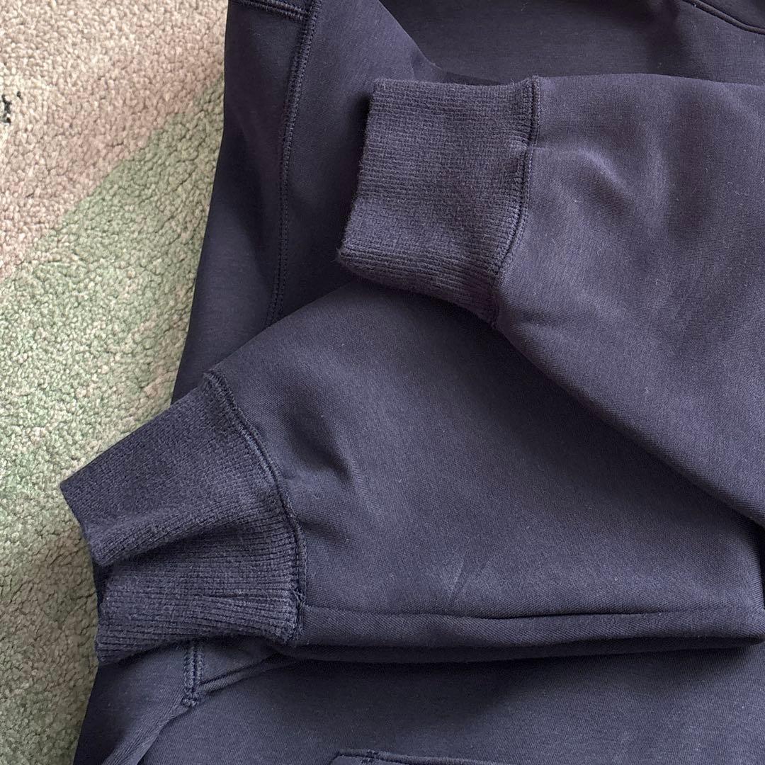 AP STUDIO EVERYDAY I LIKE オーバーサイズフーディ 紺