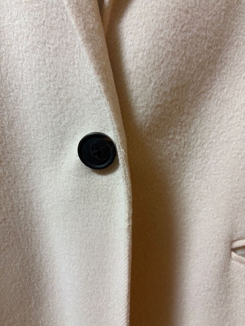 【美品】Theory ダブルフェイスチェスターコート Sサイズ　カシミヤ混