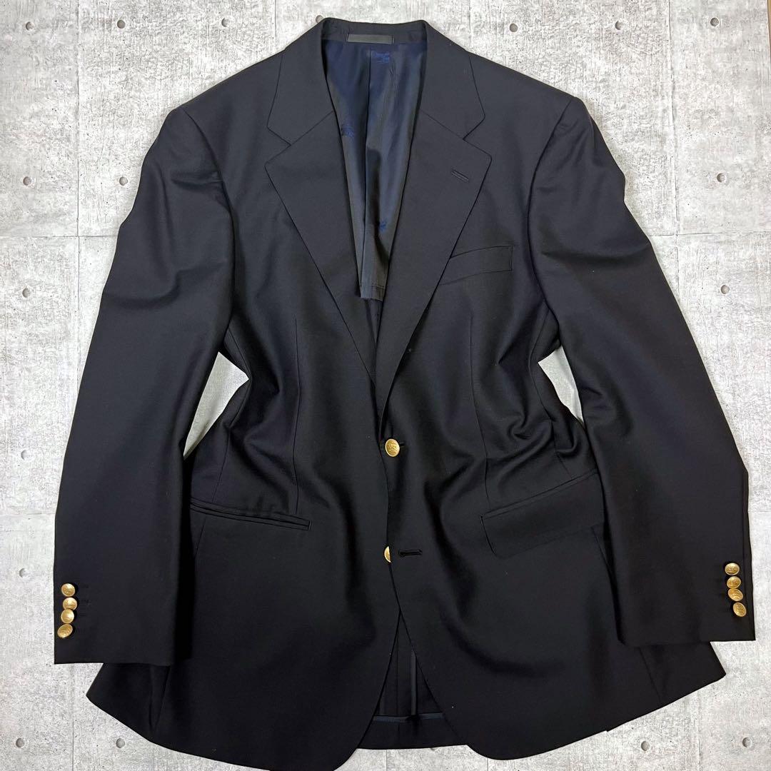 バーバリーロンドン　BURBERRY LONDON テーラードジャケット　紺ブレ