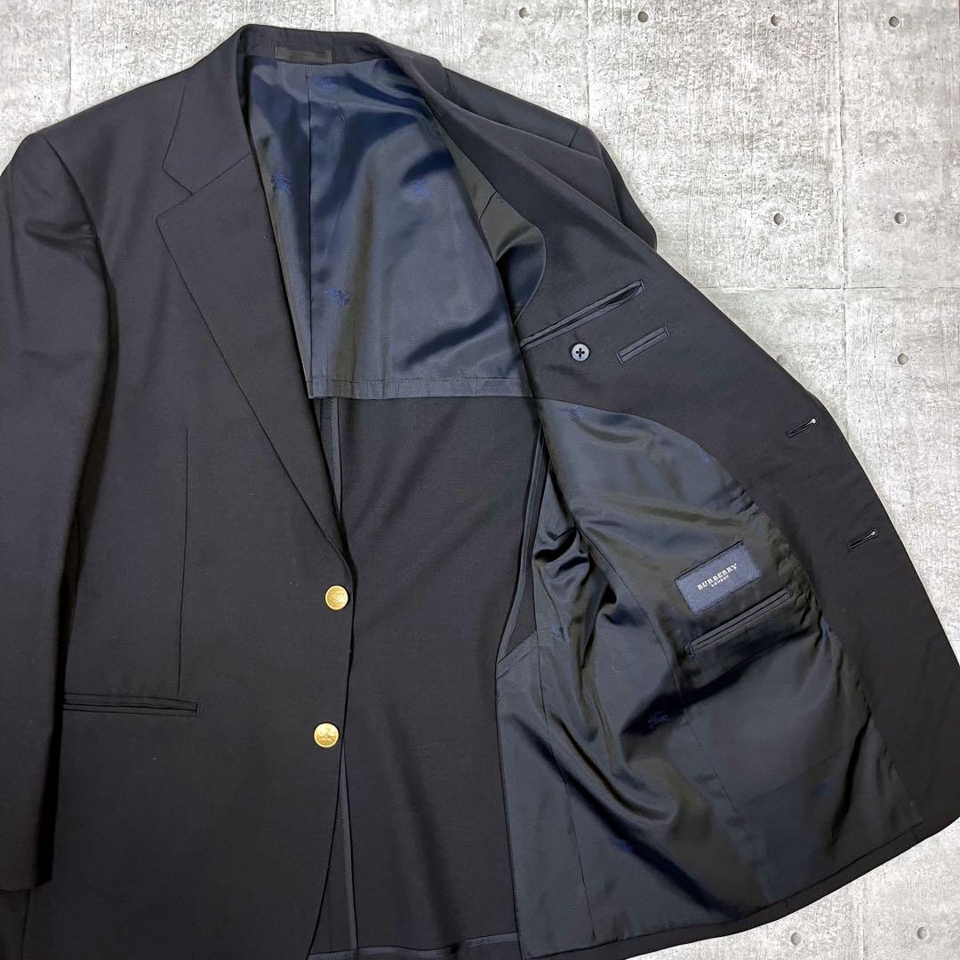 バーバリーロンドン　BURBERRY LONDON テーラードジャケット　紺ブレ