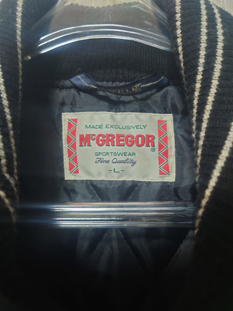 McGREGOR スタジャン　サイズL　ブラック