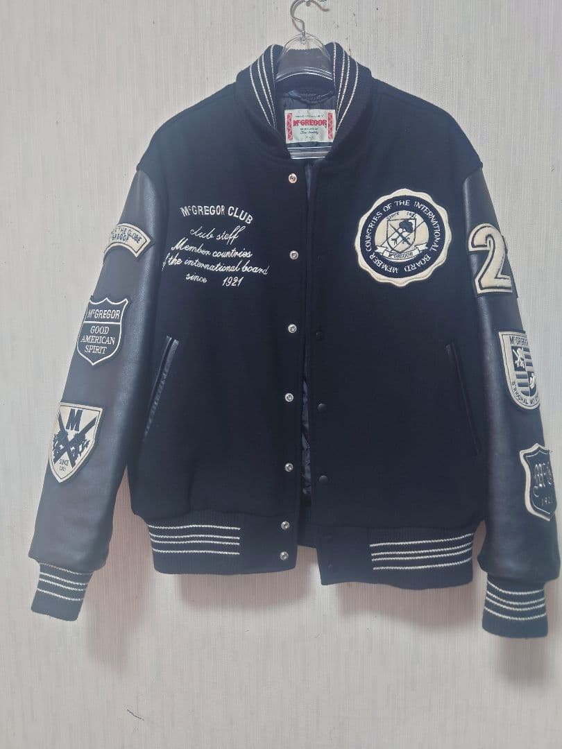 McGREGOR スタジャン　サイズL　ブラック