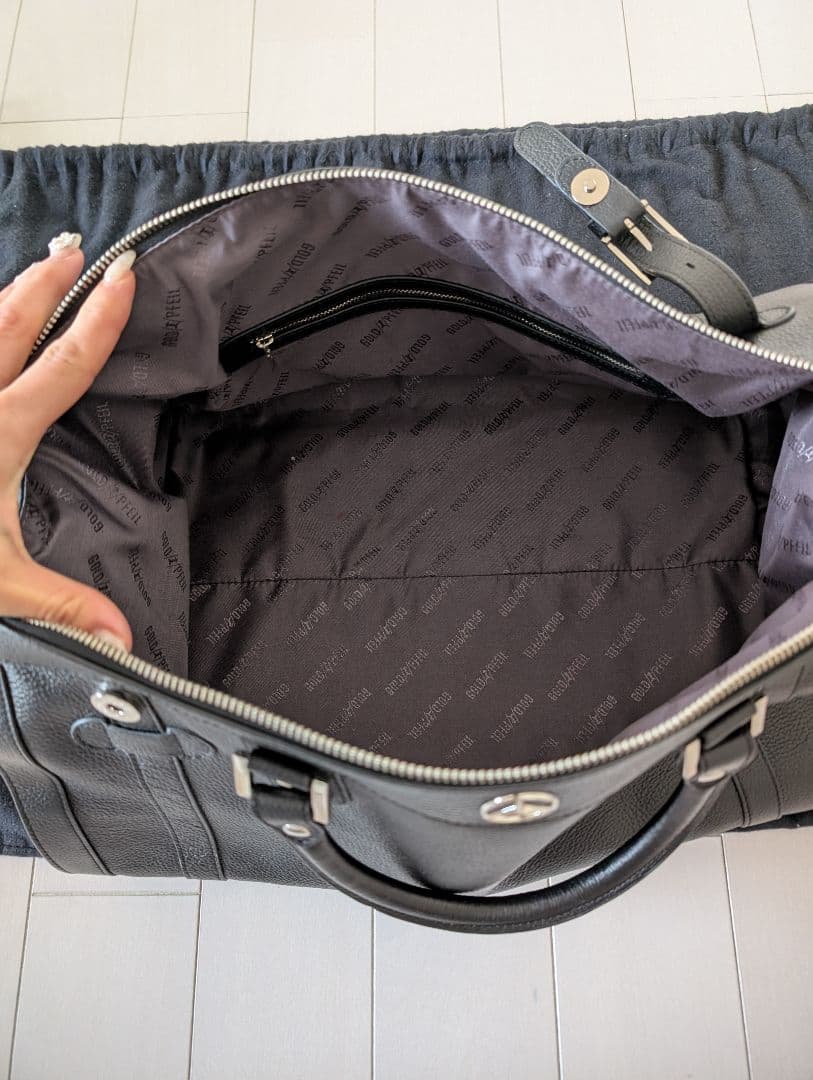 Mercedes-Benz♡ GOLD PFEILレザーボストンバッグ おまけ付