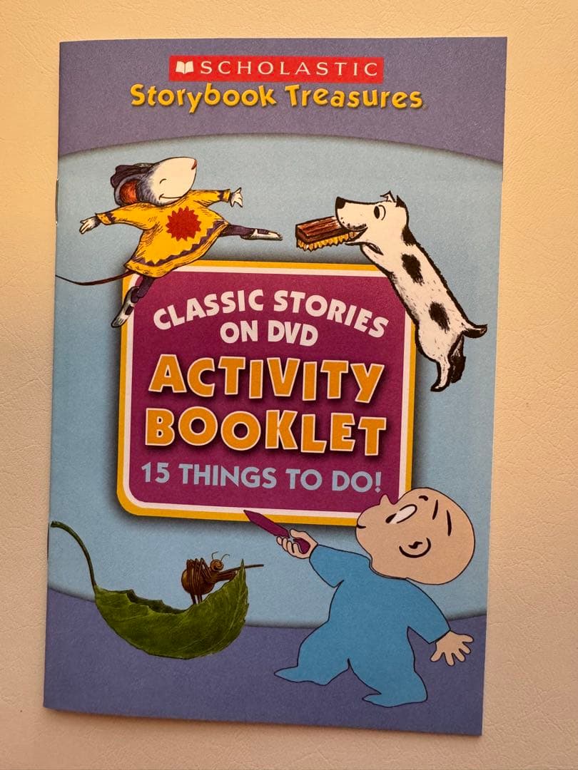 英語DVD SCHOLASTIC Storybook Treasures