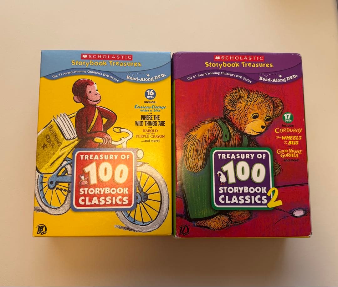 英語DVD SCHOLASTIC Storybook Treasures