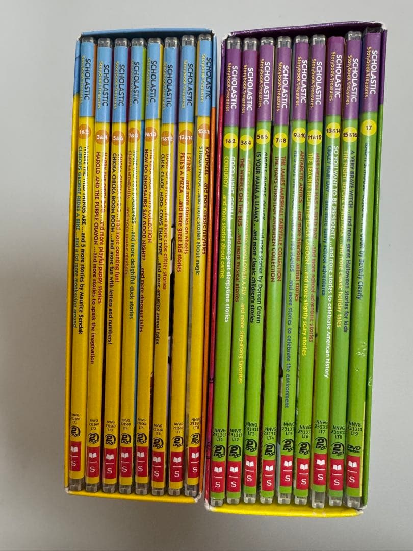英語DVD SCHOLASTIC Storybook Treasures