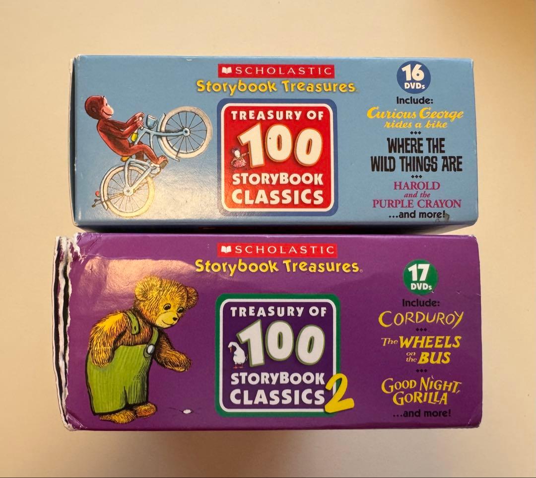 英語DVD SCHOLASTIC Storybook Treasures