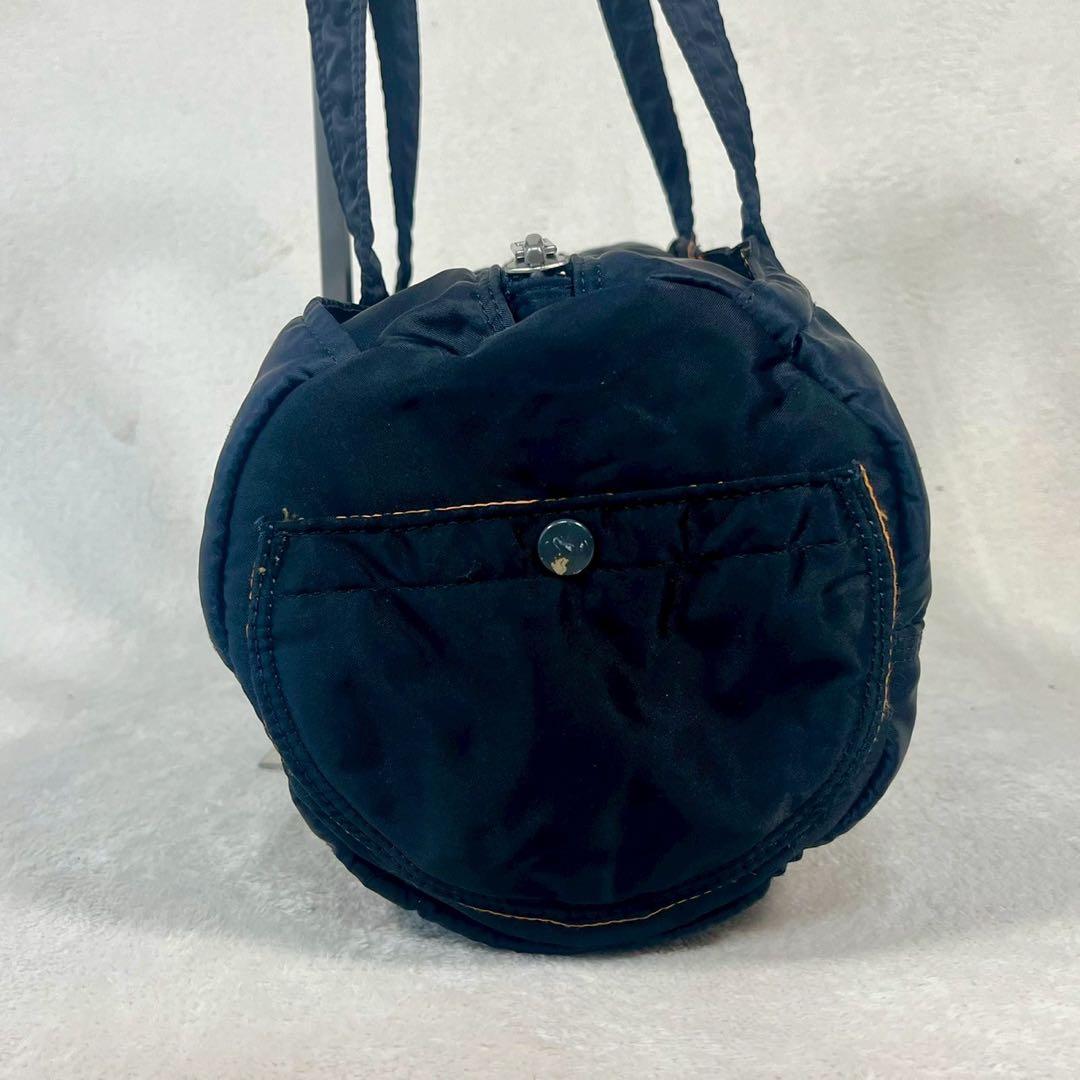 【美品✨】ポーター ミニボストン タンカー ドラム型　肩掛け可　廃盤・希少品‼️