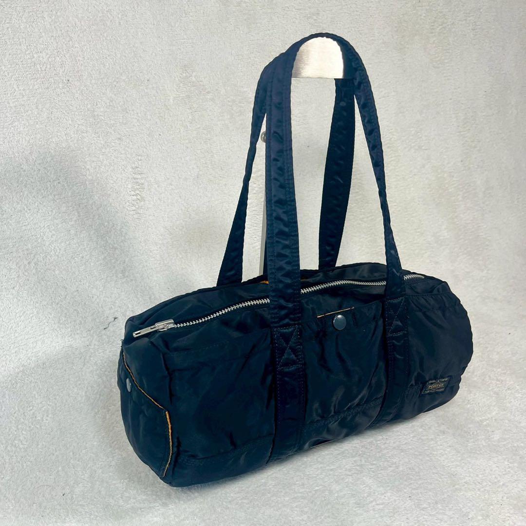 【美品✨】ポーター ミニボストン タンカー ドラム型　肩掛け可　廃盤・希少品‼️