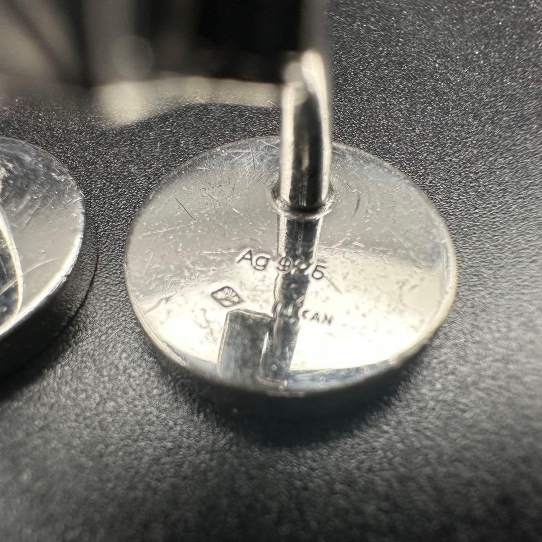 極美品✨　ルイヴィトン　カフス　M64482 ダミエ　シルバー　1409