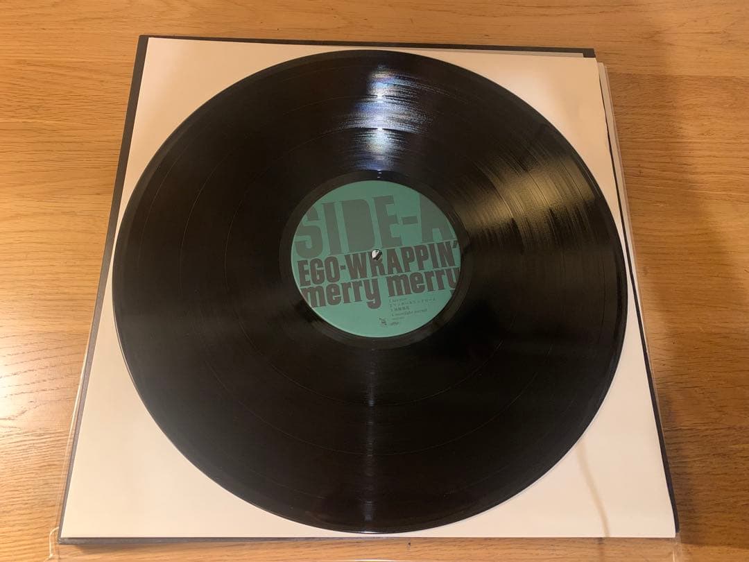 Ego Wrappin' Merry Merry LP ソノシートフライヤー付