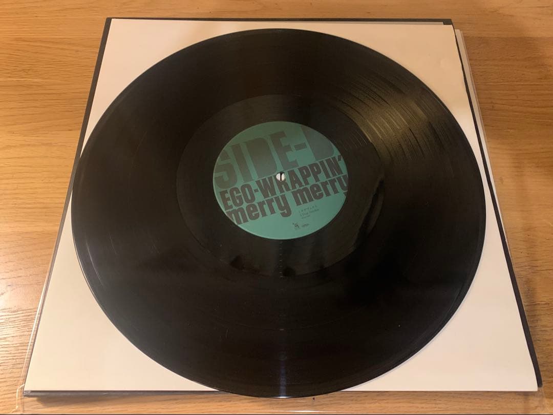 Ego Wrappin' Merry Merry LP ソノシートフライヤー付