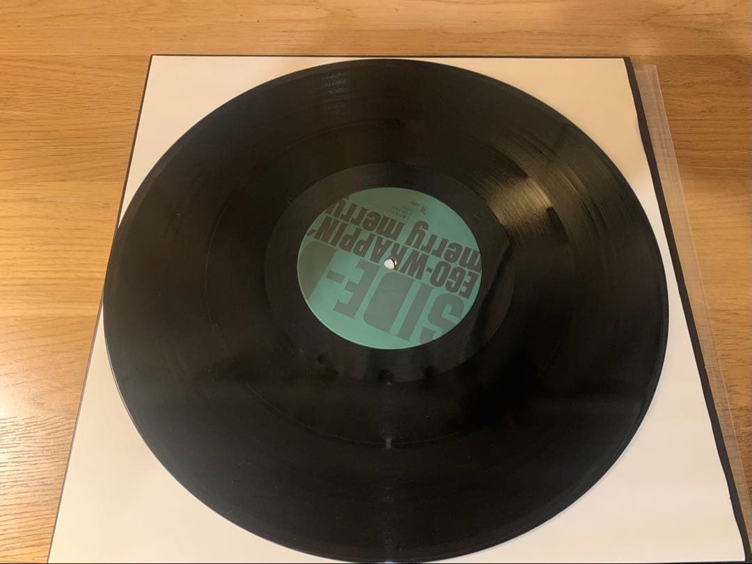 Ego Wrappin' Merry Merry LP ソノシートフライヤー付