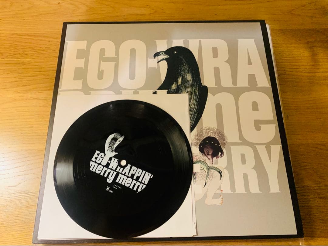 Ego Wrappin' Merry Merry LP ソノシートフライヤー付