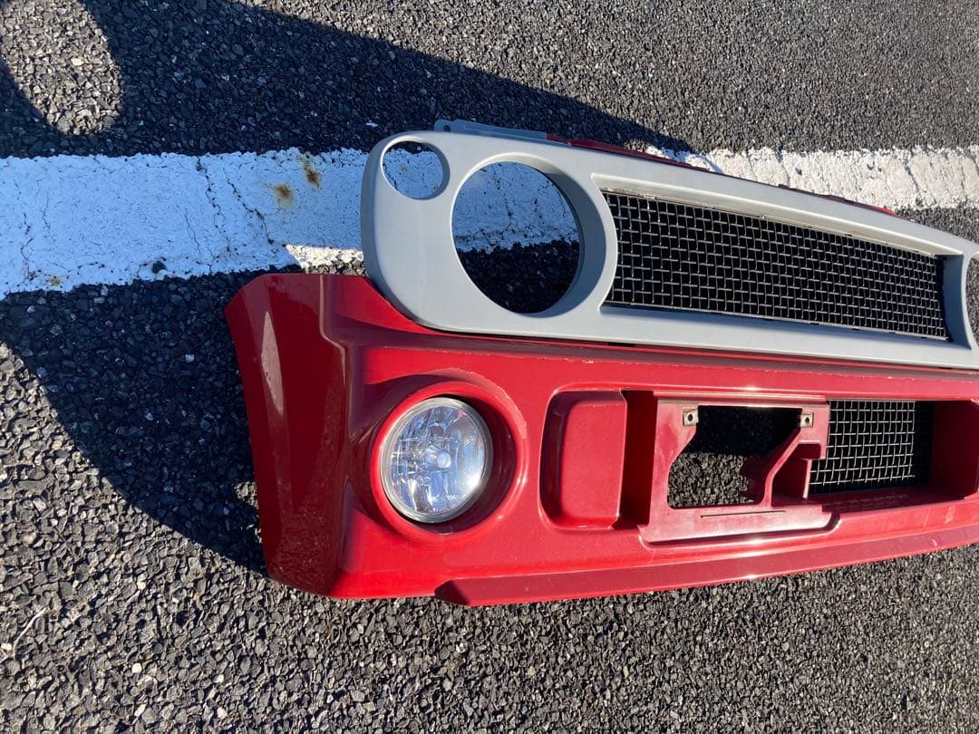 スズキ ラパンSS HE21S フロントバンパー フォグ 発送不可　埼玉県