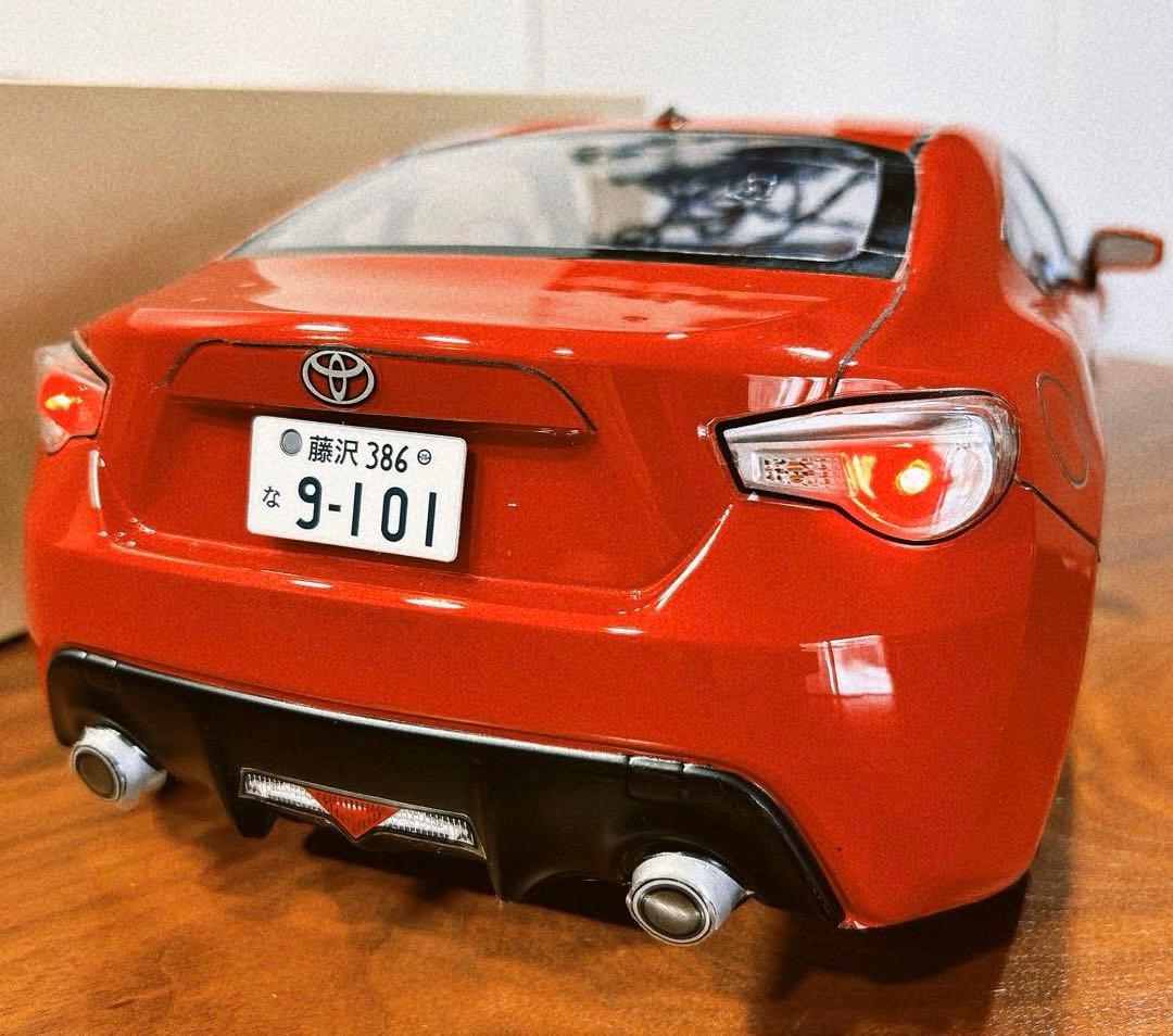 電飾付き タミヤ/SP.1494/トヨタ86 スペアボディ+タイヤセット