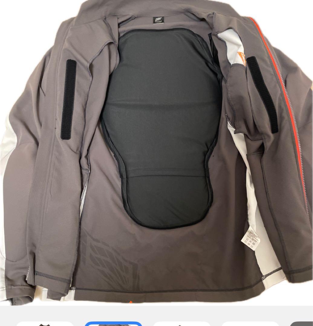 HYOD D3Oバイクジャケット グレー／ホワイトM 夏用 マルチャン専用