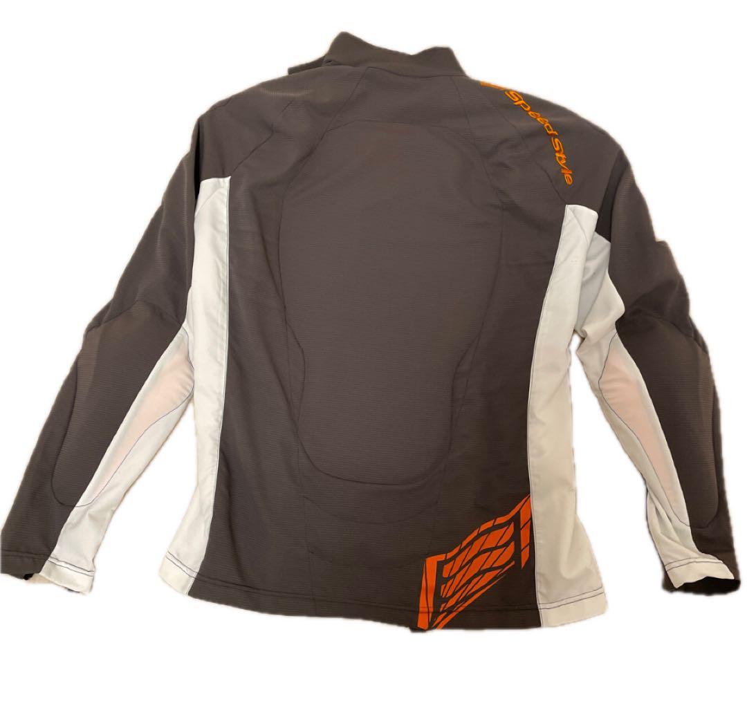 HYOD D3Oバイクジャケット グレー／ホワイトM 夏用 マルチャン専用