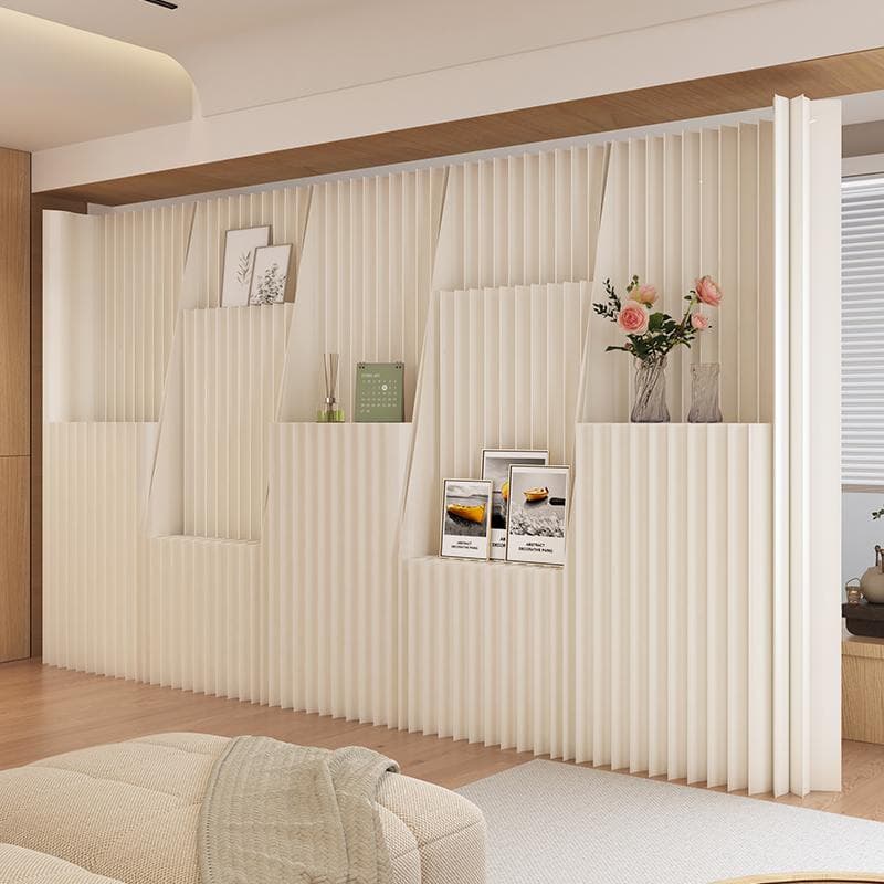 パーテーション間仕切り高さ2ｍ長さ2ｍ-3ｍ組立不要ついたて目隠し区切り屏風