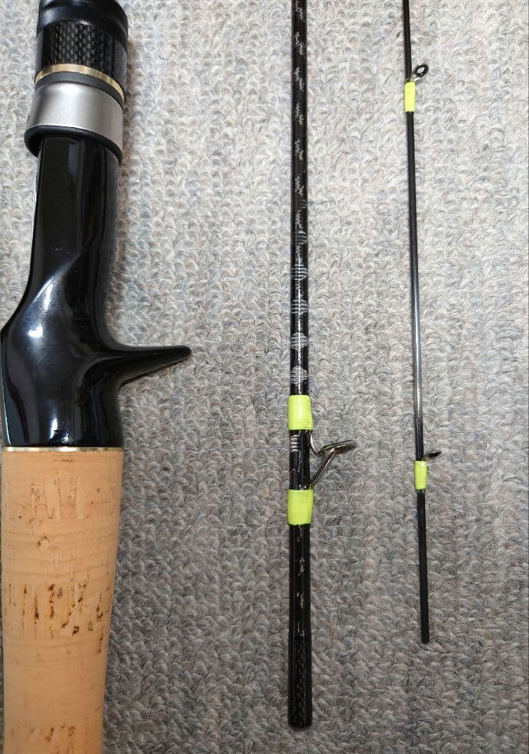 3ピース ベイトロッド マルチピース 管釣り　ベイトフィネス