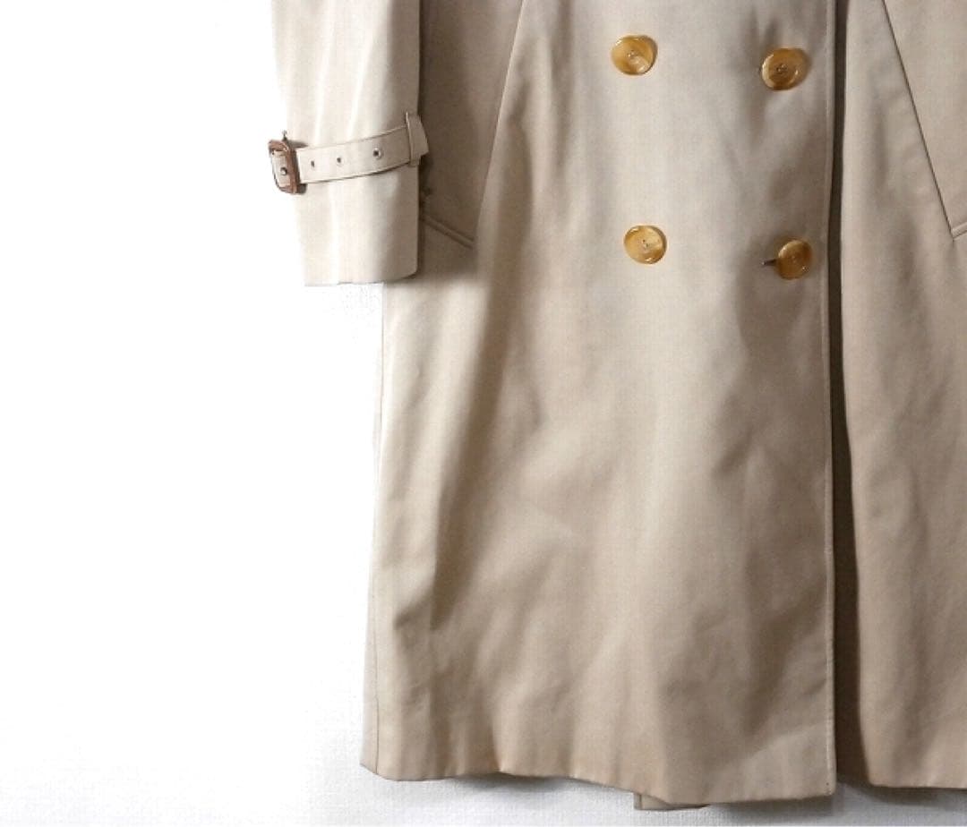 アクアスキュータム / トレンチコート 英国製 ベージュ