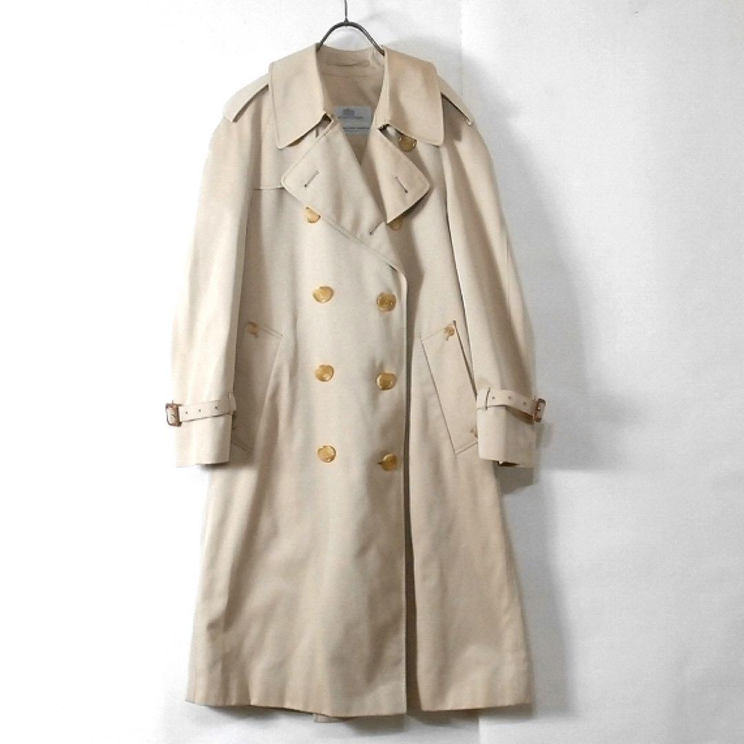 アクアスキュータム / トレンチコート 英国製 ベージュ