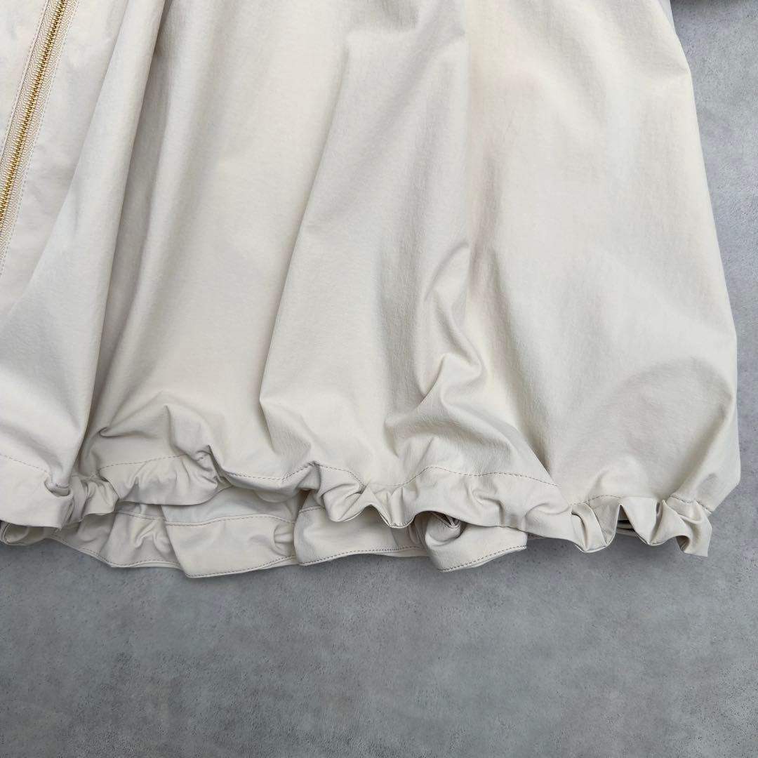 25SS【23区】撥水加工ナイロン2WAYストレッチロングアウター 44 13号