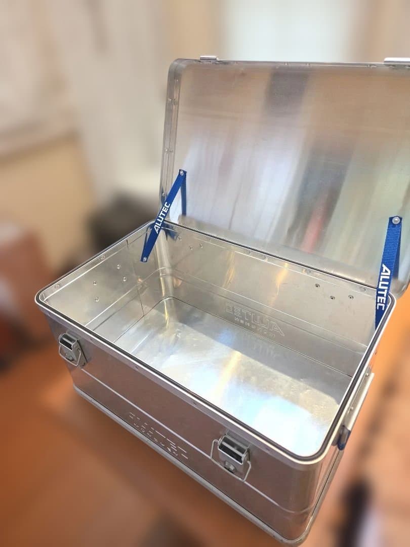 アルテック アルミコンテナ 48 （鍵あり）+ スタンド セット