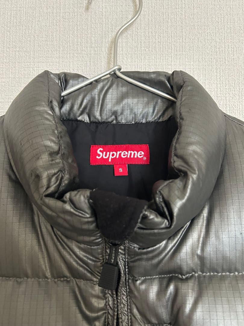 SUPREME 13AW Silver Ski Vest サイズS