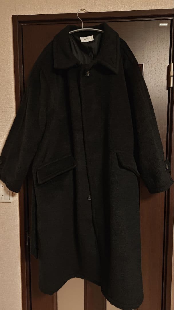 soerte ウールブレンドシャギーコート　サイズ1