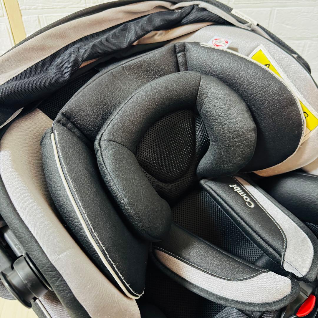 コンビ ネルームisofixエッグショック チャイルドシート 極美品 ブラック