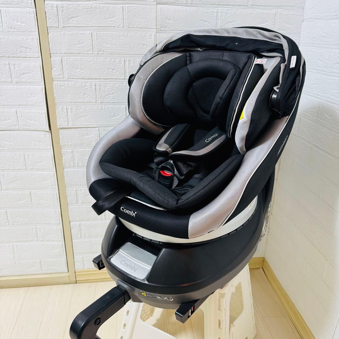 コンビ ネルームisofixエッグショック チャイルドシート 極美品 ブラック
