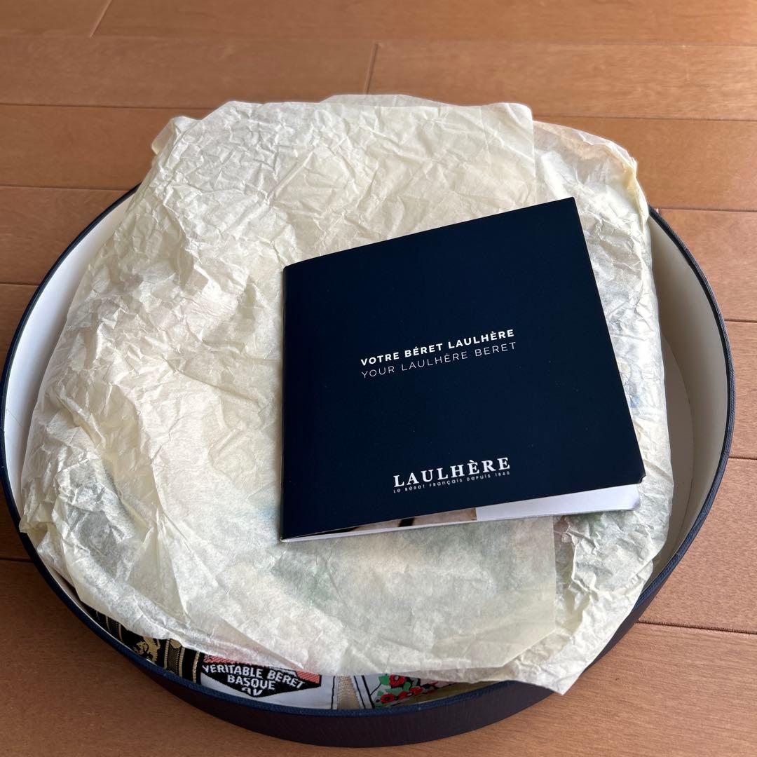 新品LAULHÈRE(ロレール) ベレー帽　MILLESIME 箱付き