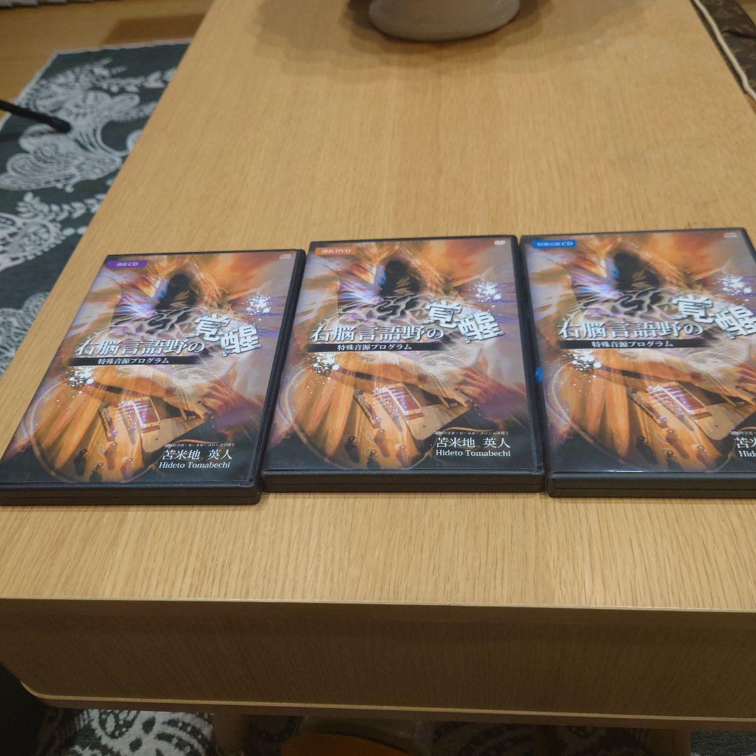 右脳言語野の覚醒 DVD/ CDセット　苫米地英人