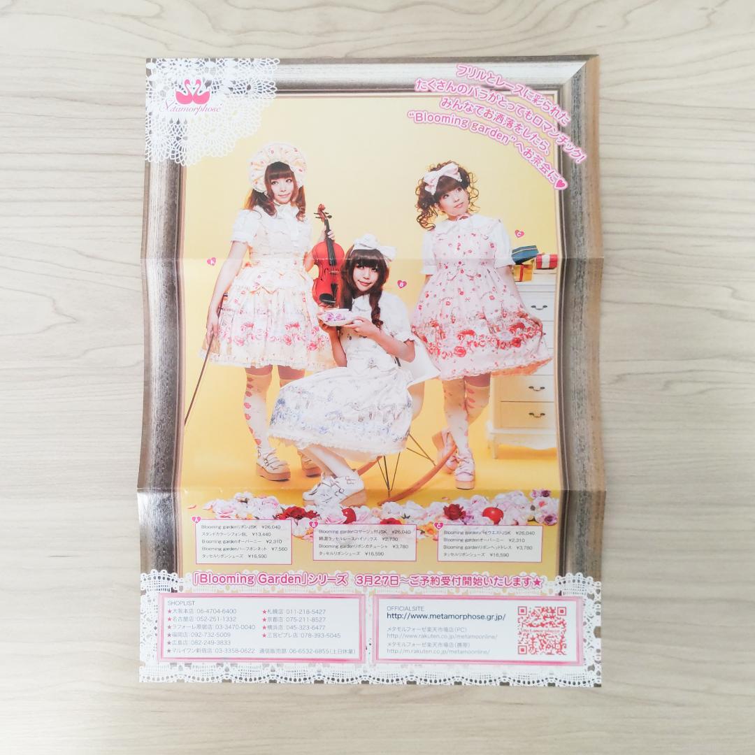 morphose temps de fille☆カタログ＆フライヤー