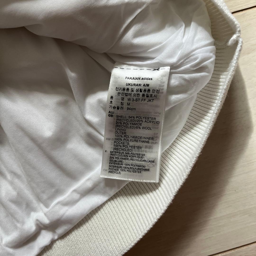 新品　アディダス　ゴルフ　防風　ニット　ジャケット／スカート　上下　L 白黒