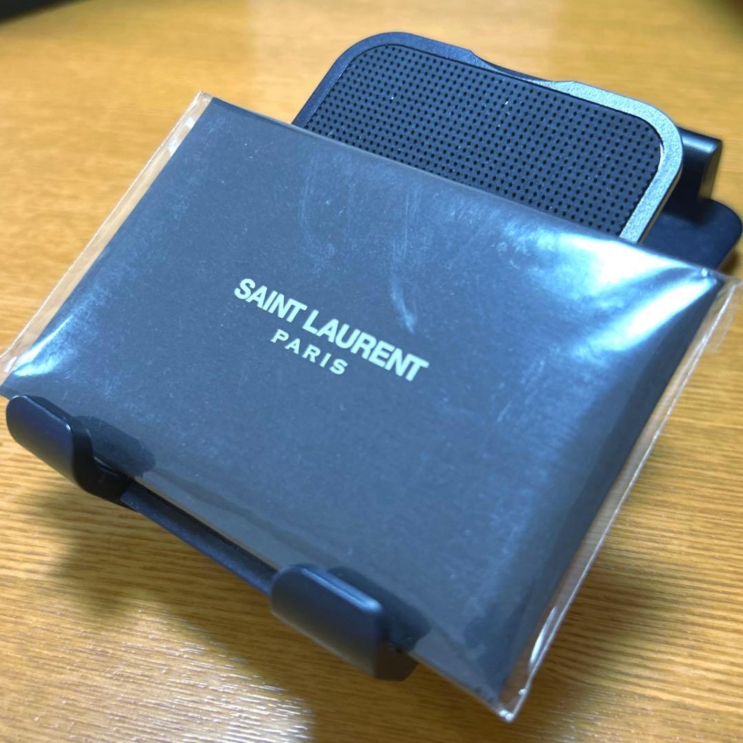 未使用★サンローランSAINT LAURENT ブラック レザー リュックサック