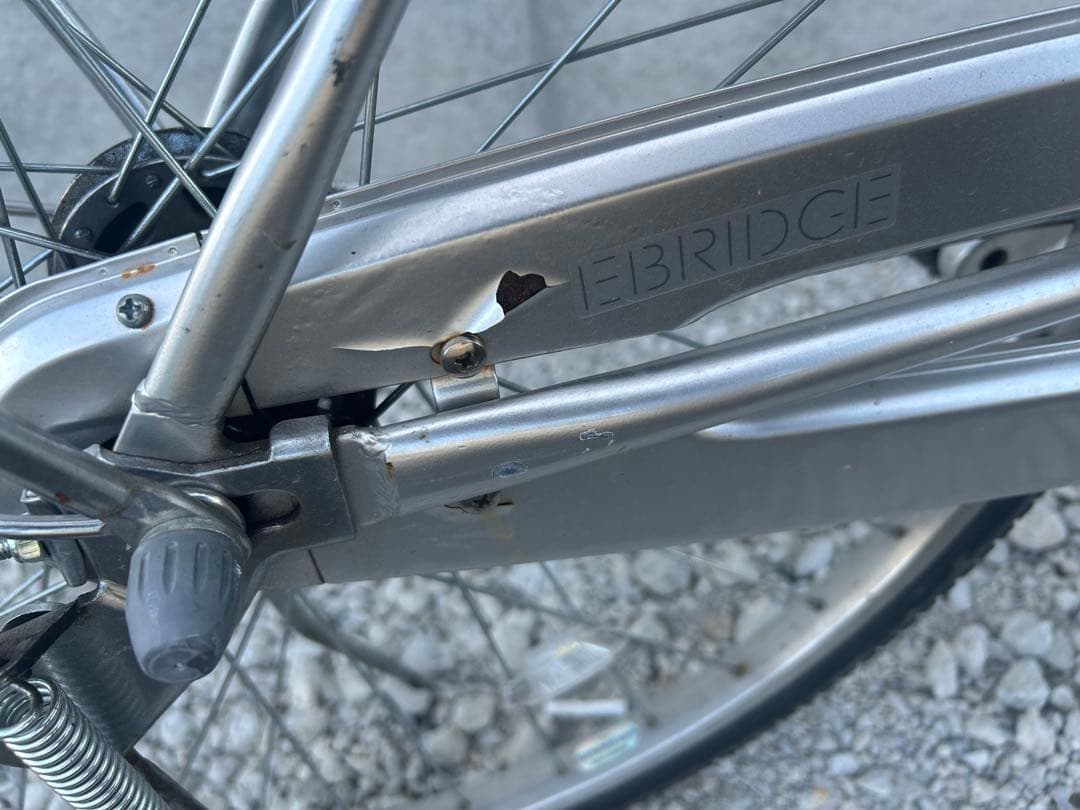 R14 愛知 ブリヂストン E60U1 B1B エブリッジ 26インチ シルバー