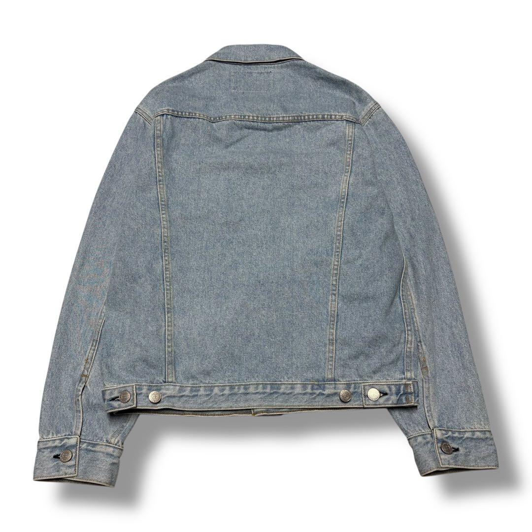 【Stussy】USA製 WASHED DENIM JACKET M