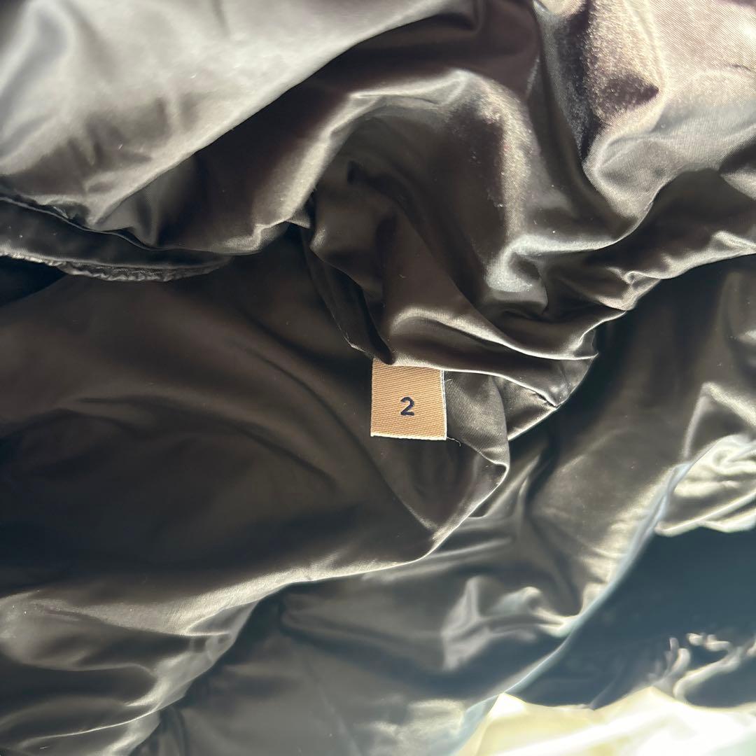 【美品】値下げ中！MONCLER ブラック ダウンベスト フード付き