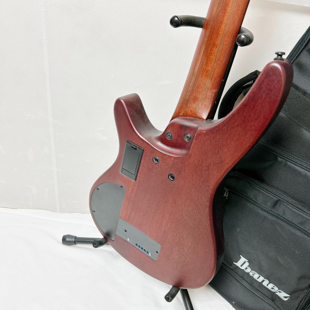 美品 Ibanez SRH-505F フレットレスアクティブベース 5弦ベース