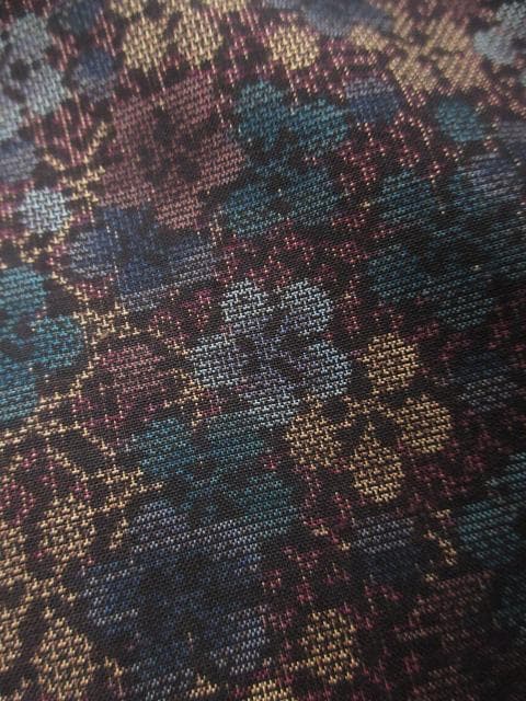 新品に近い！純泥染＊９マルキ＊本場奄美大島紬＊成田織物＊着物＊１６０ｃｍ＊裄６５