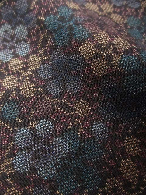 新品に近い！純泥染＊９マルキ＊本場奄美大島紬＊成田織物＊着物＊１６０ｃｍ＊裄６５